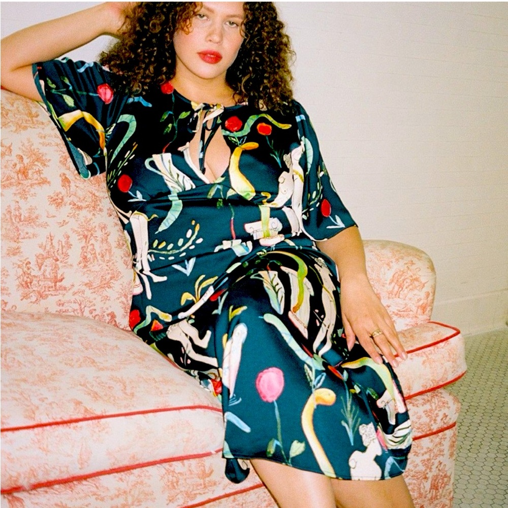 Lisa Says Gah Penelope Museo Nero Dress